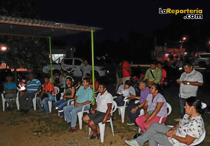 Socialización en barrio Los Ocobos