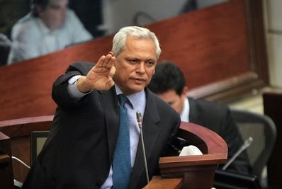 Senador Conservador Hernán Andrade.