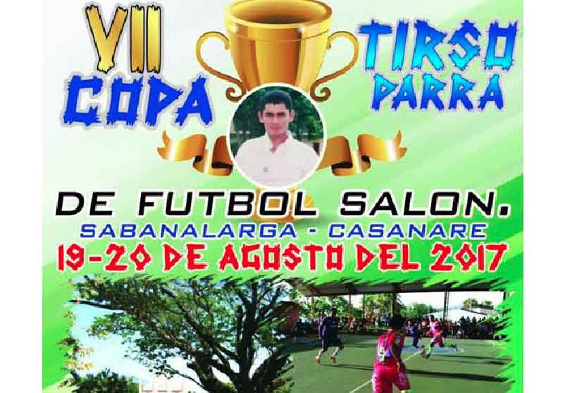 Copa de Fútbol de Salón en Sabanalarga.