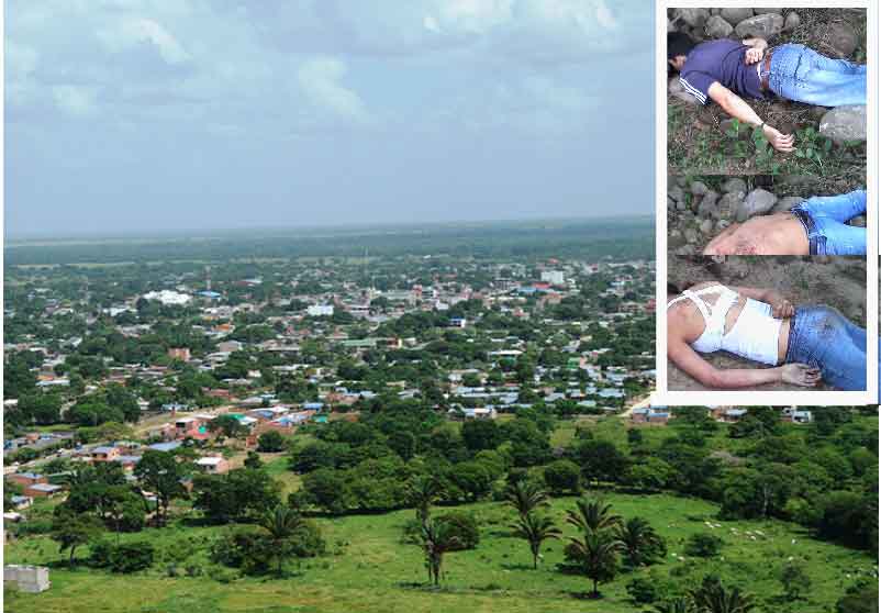 Tres personas asesinadas en el norte de Casanare.