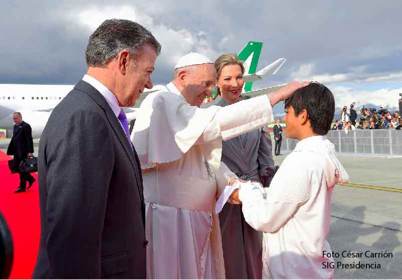 Papa Francisco y su encuentro con Emanuel.