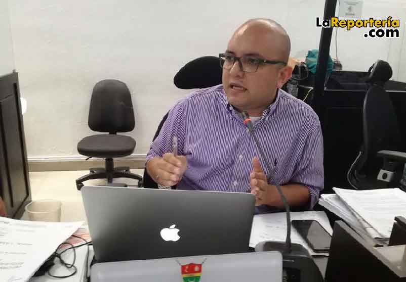 Concejal Christian Rodrigo Pérez.