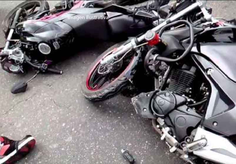 El accidente se registró cerca del cementerio.