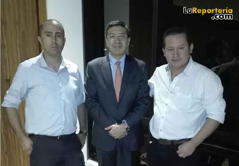 Lenin Bustos - Senador Jorge Pedraza y Arcenio Sandoval.
