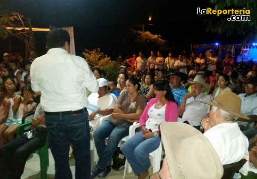 Luis Eduardo Castro en corregimientos /