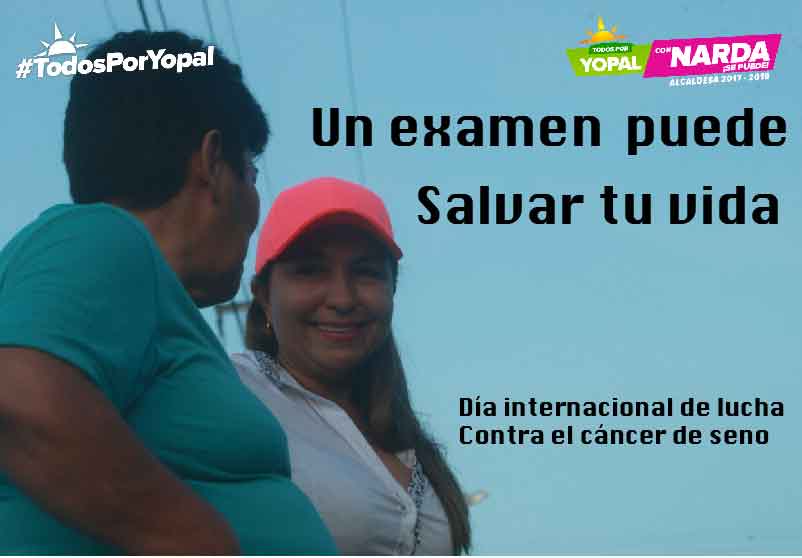 Día de lucha contra el cáncer de seno /