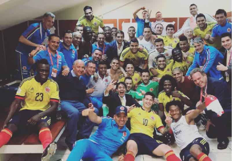 Selección Colombia / Imagen Instagram falcao /