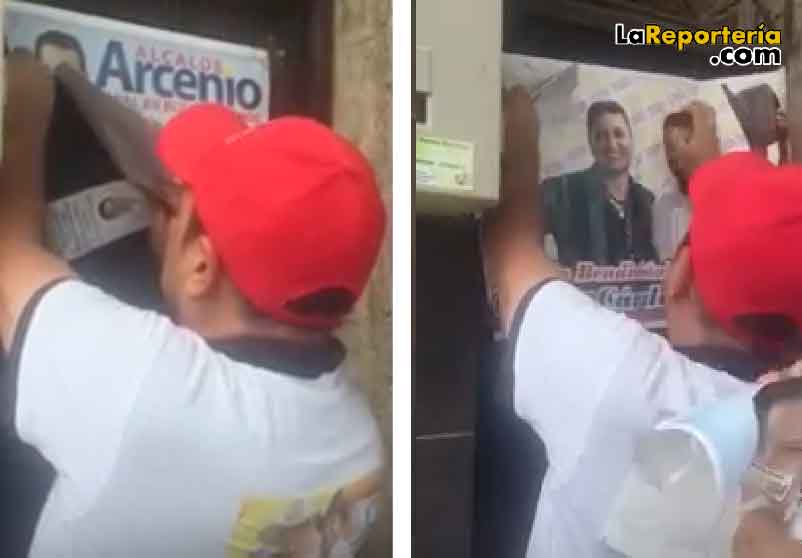 Arrebatan publicidad /