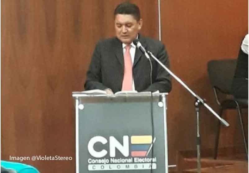 Carlos Cárdenas en audiencia en CNE /