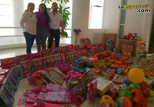 Entrega de regalos del Hospital de Yopal