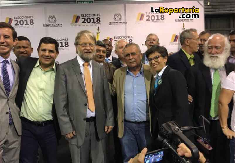 Jorge Prieto en la inscripción coalición Compromiso Ciudadano - Partido Verde