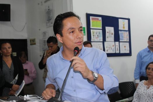 Alcalde de Yopal Leonardo Puentes.