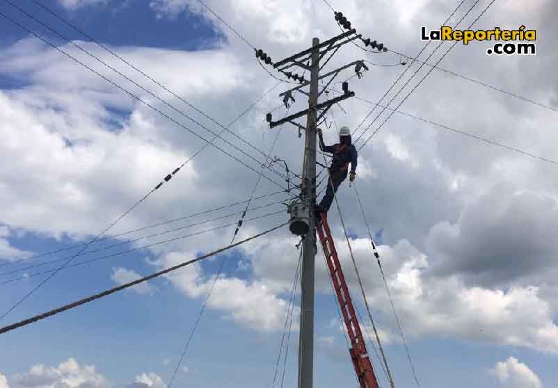 Cortes de energía en el sector rural.