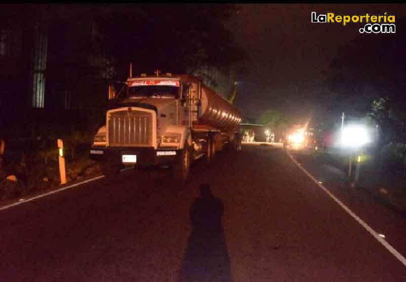 Accidente en El Charte