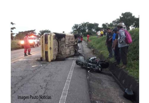 Accidente en Paz de Ariporo
