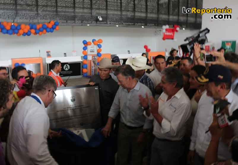 Inauguración de Terminal Aérea.