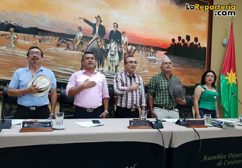 Mesa directiva Asamblea de Casanare.