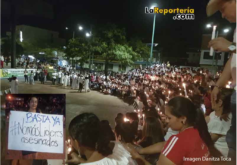 NO más líderes asesinados-
