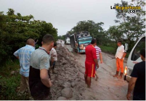 Este es el estado de la vía a Orocué.