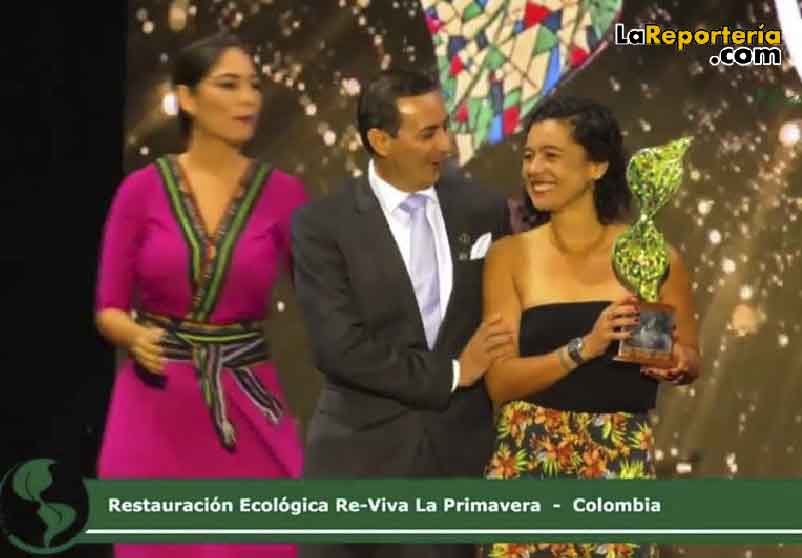 Este fue el momento de la premiación en Ecuador.