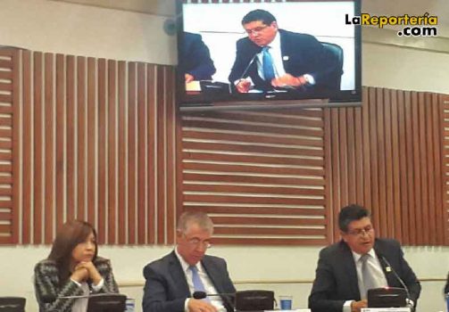 Jairo Cristancho en Comiisón V-