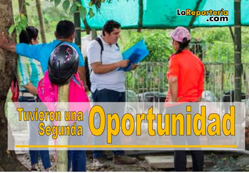 Beneficiarios de estos programas.