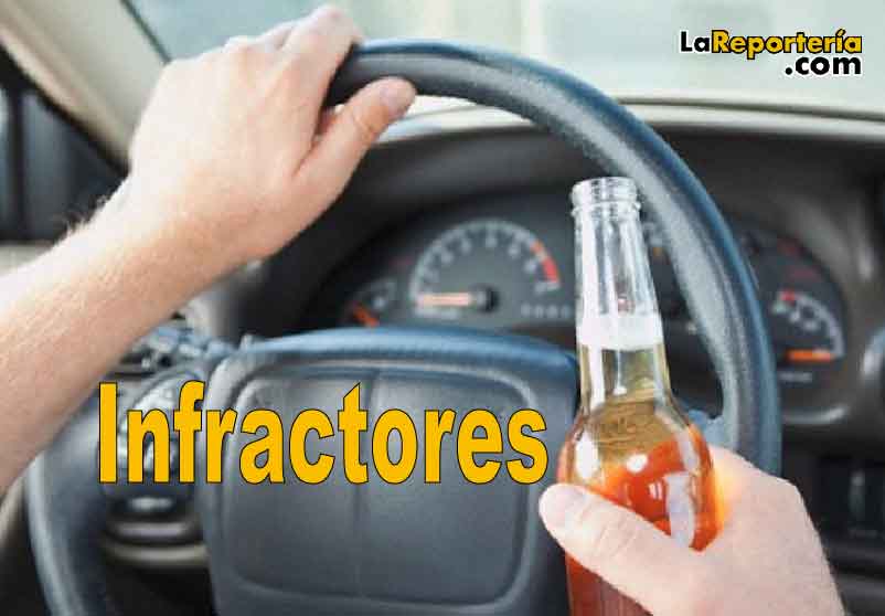 Multas a infractores.