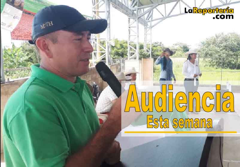 Favio Vega alcalde de Paz de Ariporo.