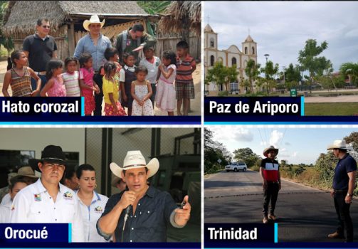 Estas son las obras que se realizan en los municipios de Casanare.