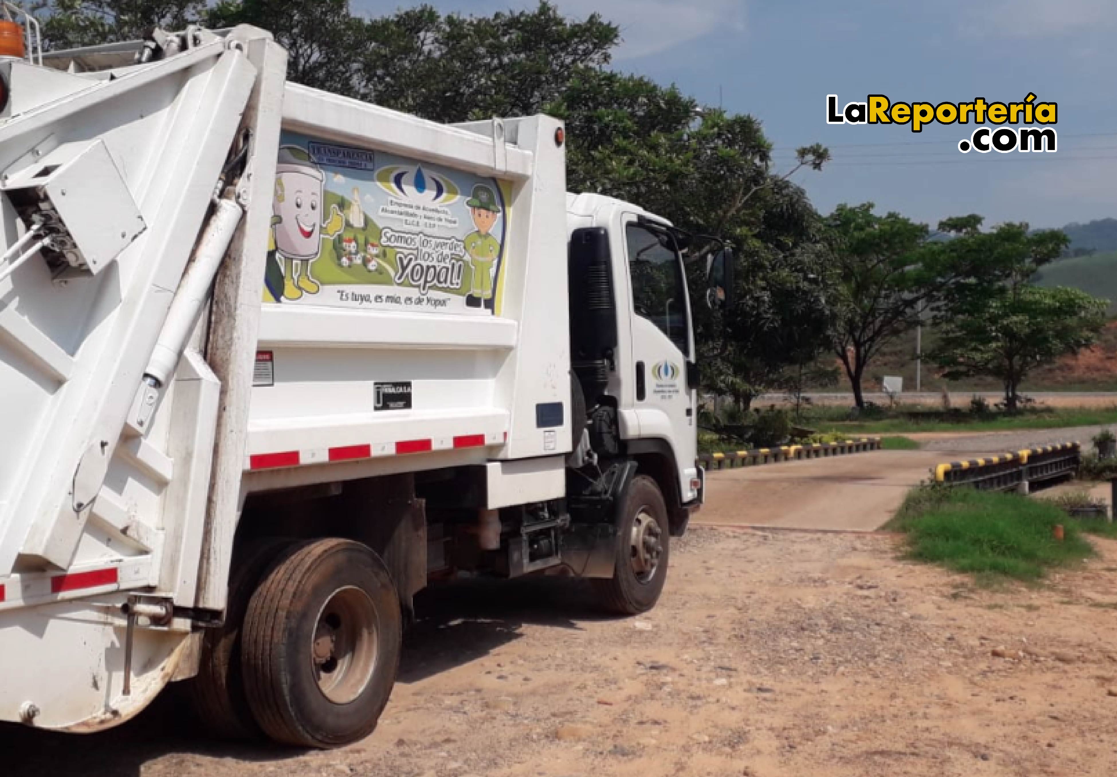 Recolector de Basura ingresó a relleno sanitario.