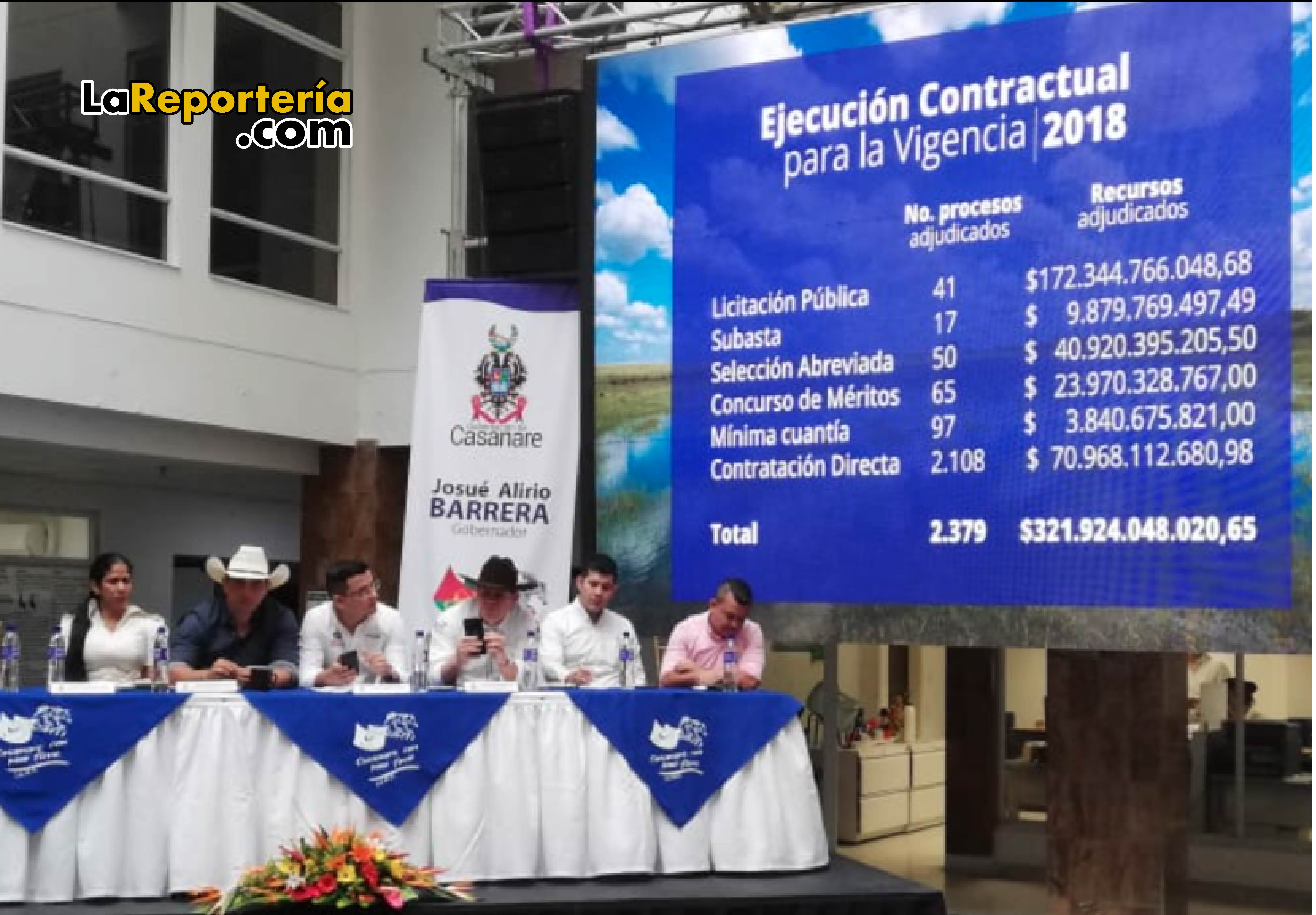 Rendición de Cuentas de la Gobernación de Casanare.