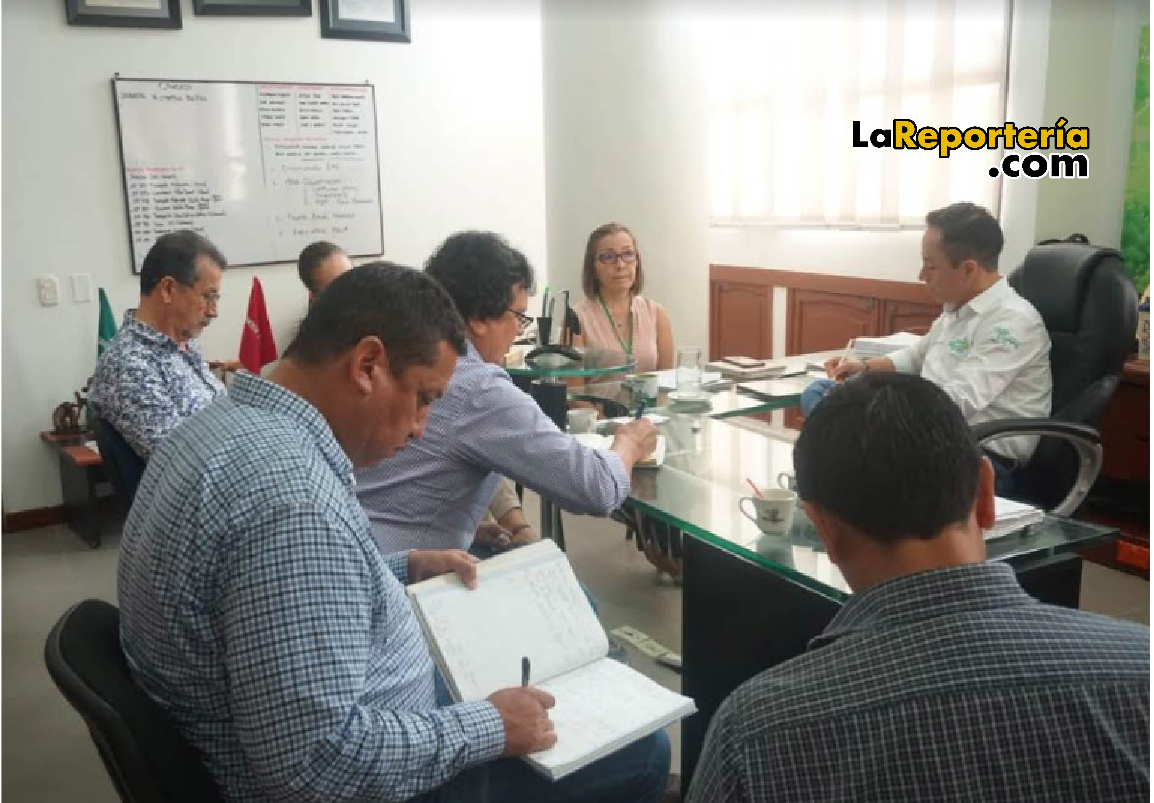 Reunión con el Sindicato de Maestros de Casanare.