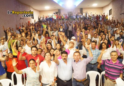 Voluntarios que han llegado a la campaña de Marco Tulio Ruiz
