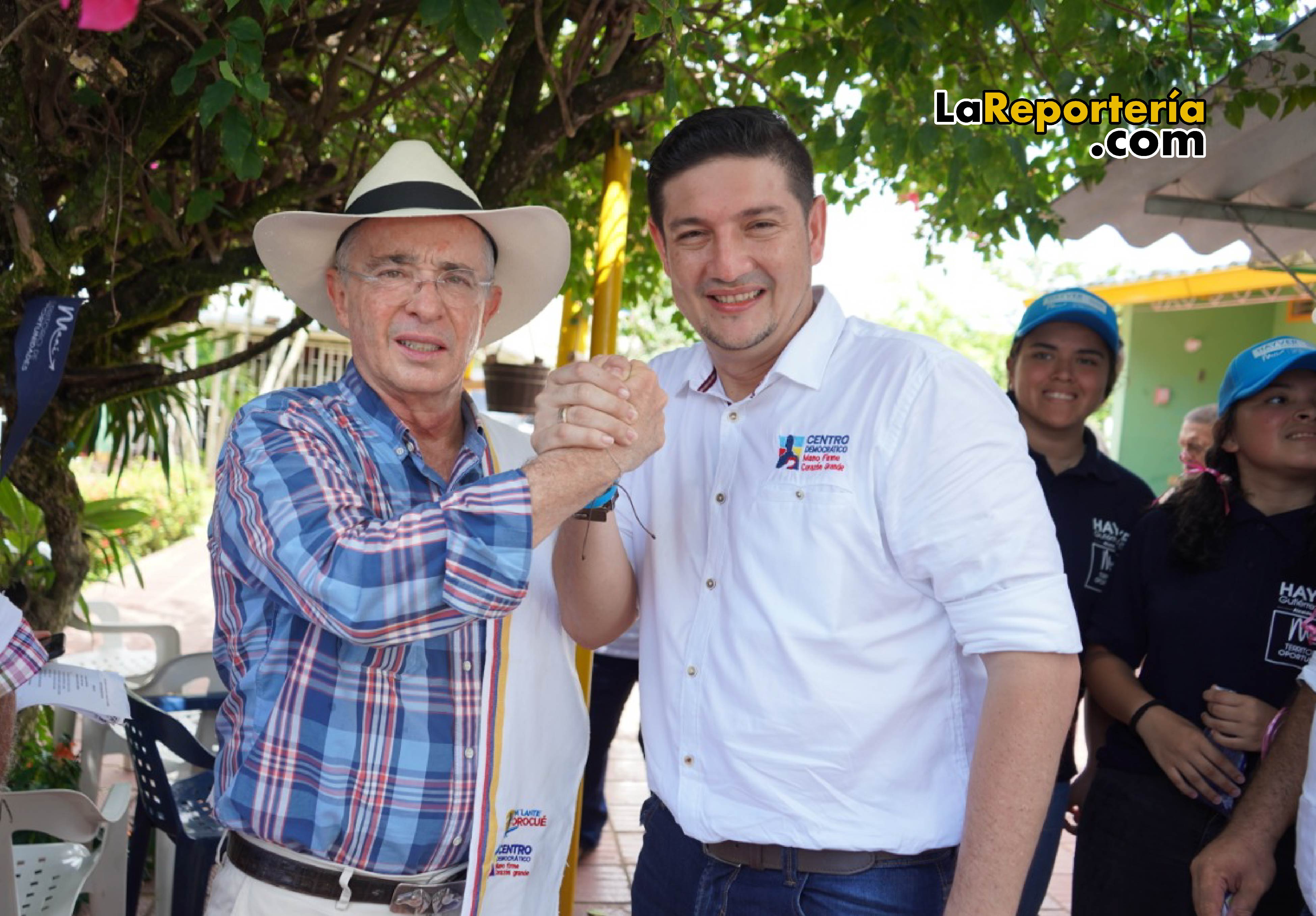 Senador Alvaro Uribe - candidato Salomón Sanabria