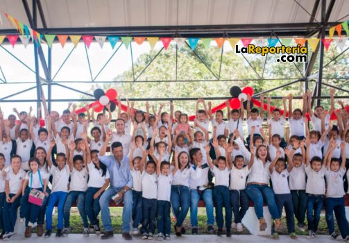 La Urama se benefició con este moderno polideportivo