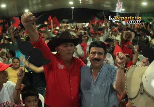 Carlos Cabrera, candidato a la Alcaldía de Trinidad y Marco Tulio Ruiz, candidato a la Gobernación de Casanare.