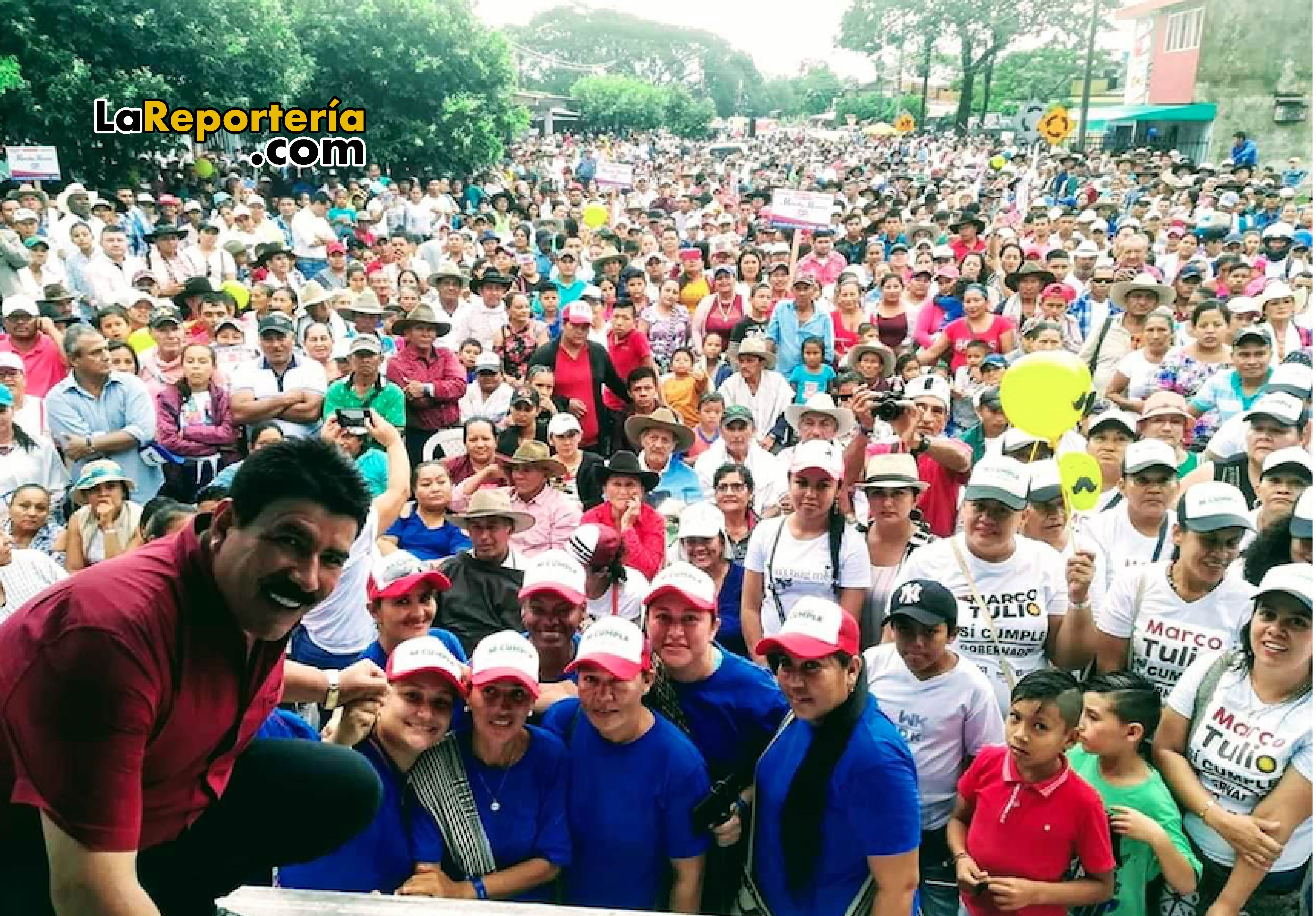 Marco Tulio Ruiz estuvo en Orocué.