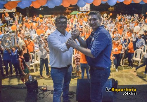 Salomón Sanabria estuvo recorriendo sectores de Villanueva-