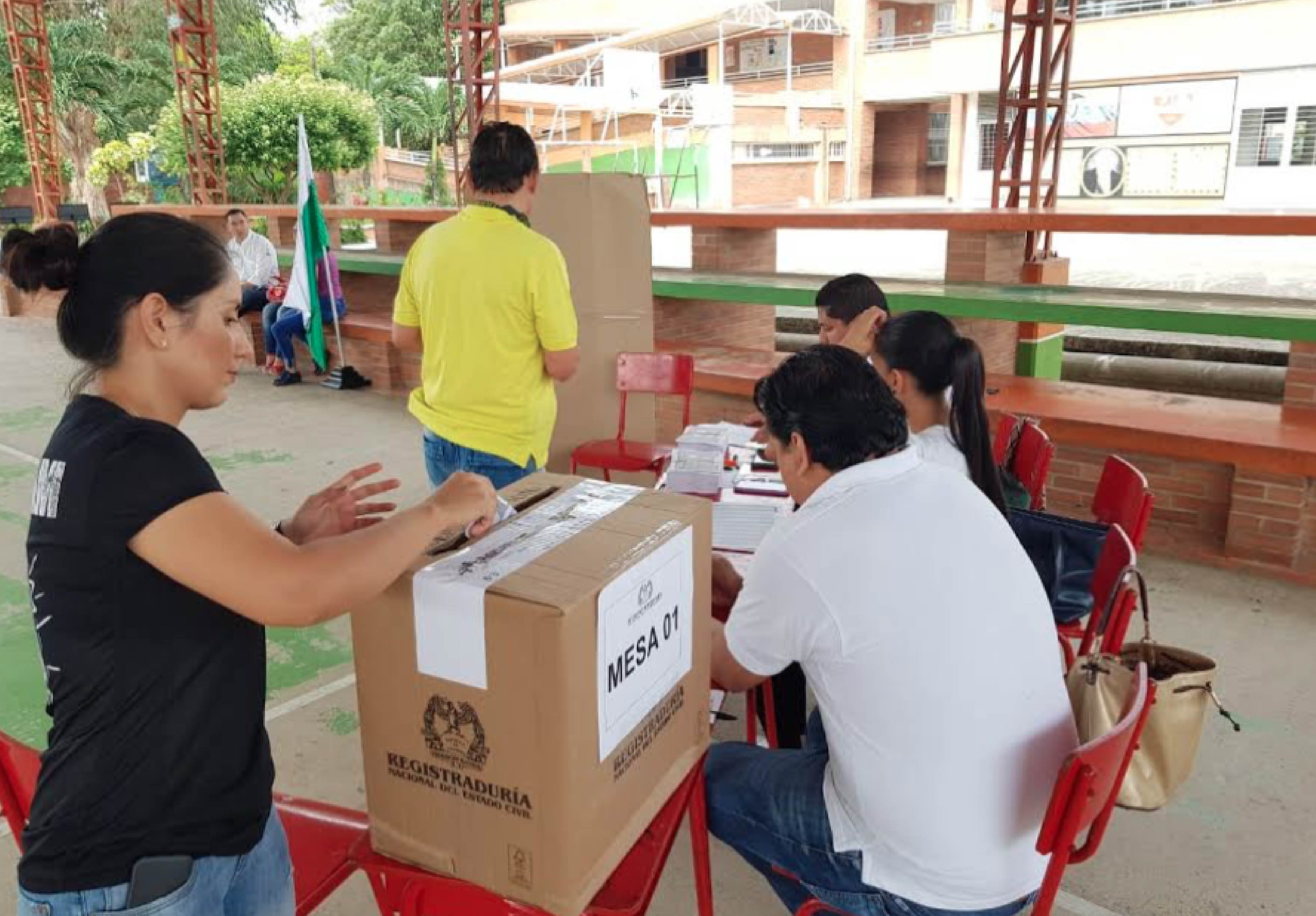 Jornada electoral.