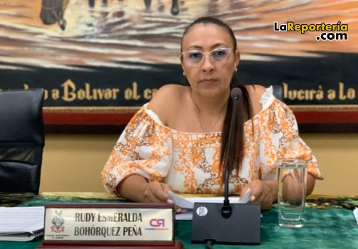 Diputada Esmeralda Bohórquez.