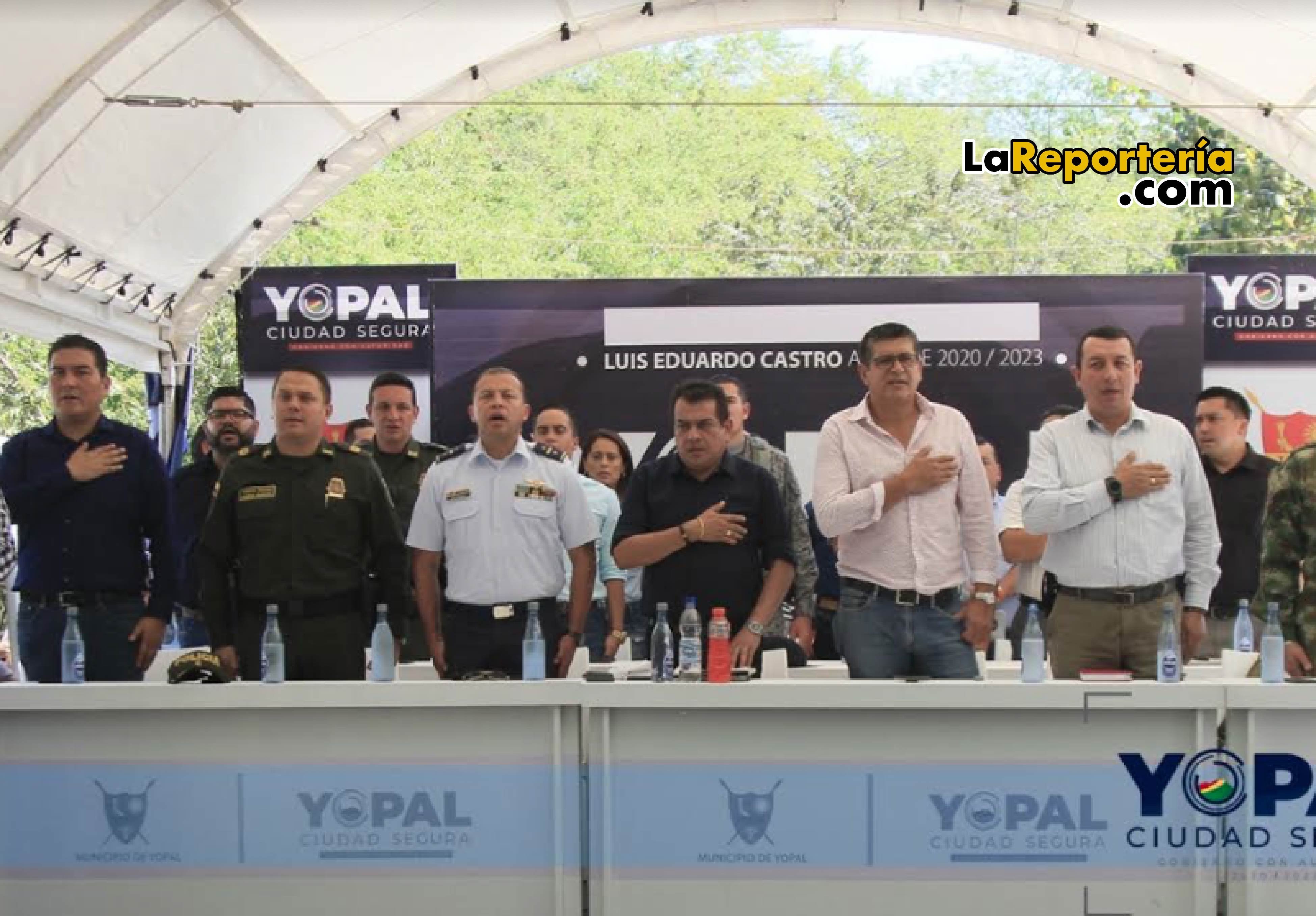 Consejo de Seguridad en Yopal.