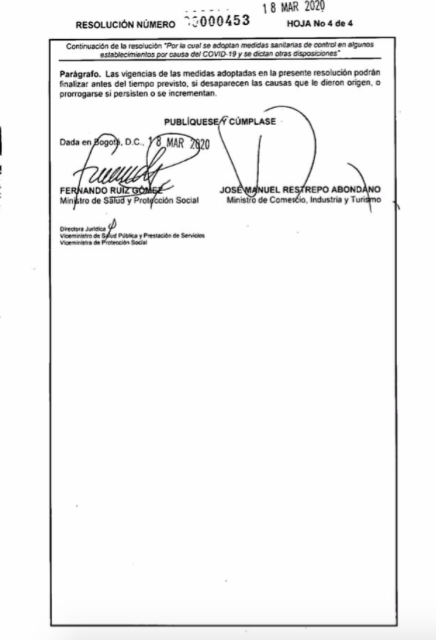 Resolución 453 de 2020