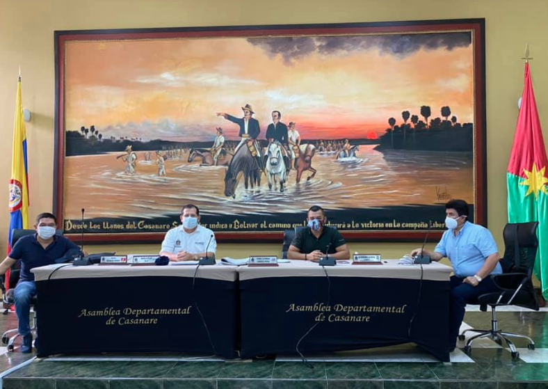 Sesión de aprobación de Plan de Desarrollo.